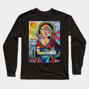 Picasso's Girlfriend Long Sleeve T-Shirt